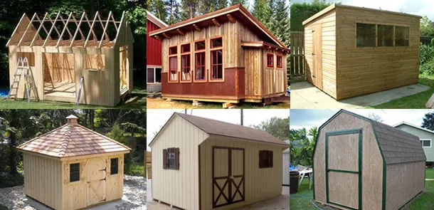 Professionally designed shed blueprints